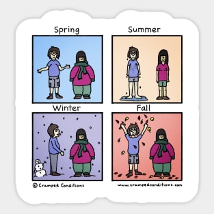 Seasons Sticker